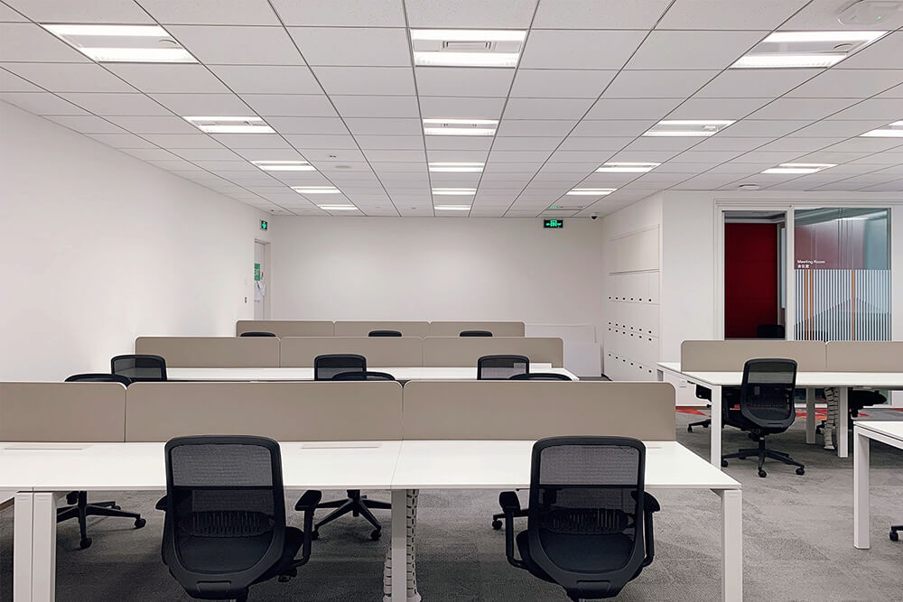 Llipal office lighting project for HSBC bank office