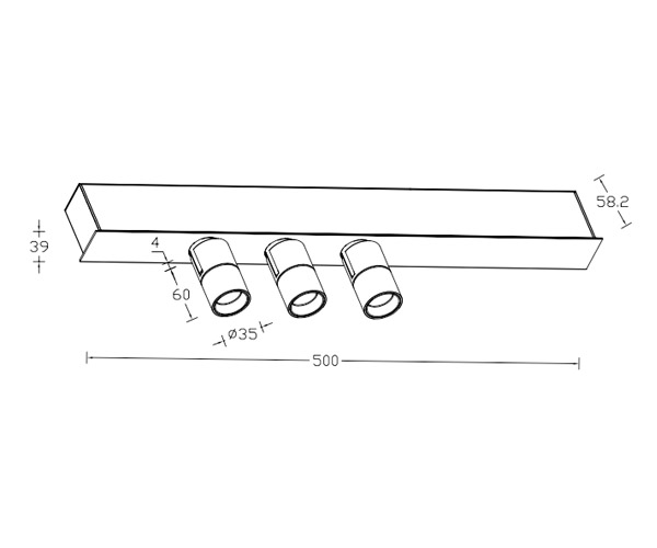 Lipal LM40 magnet lighting system 00512 drawing