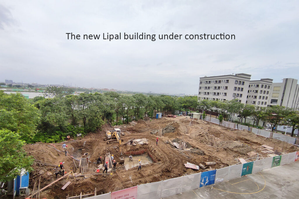 The new Lipal building under construction 1