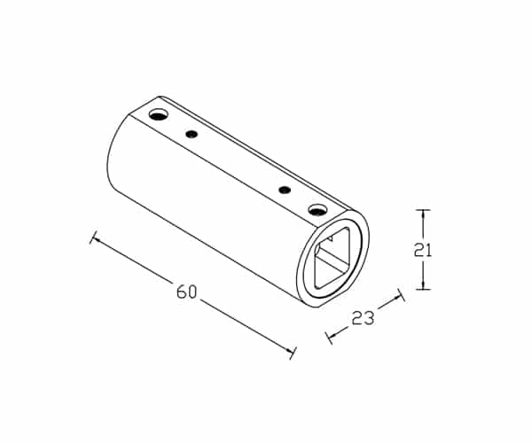 Element system I connector drawing